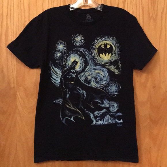 DC Comics Other - DC Comics van Goghs’ Starry Night Batman T-shirt